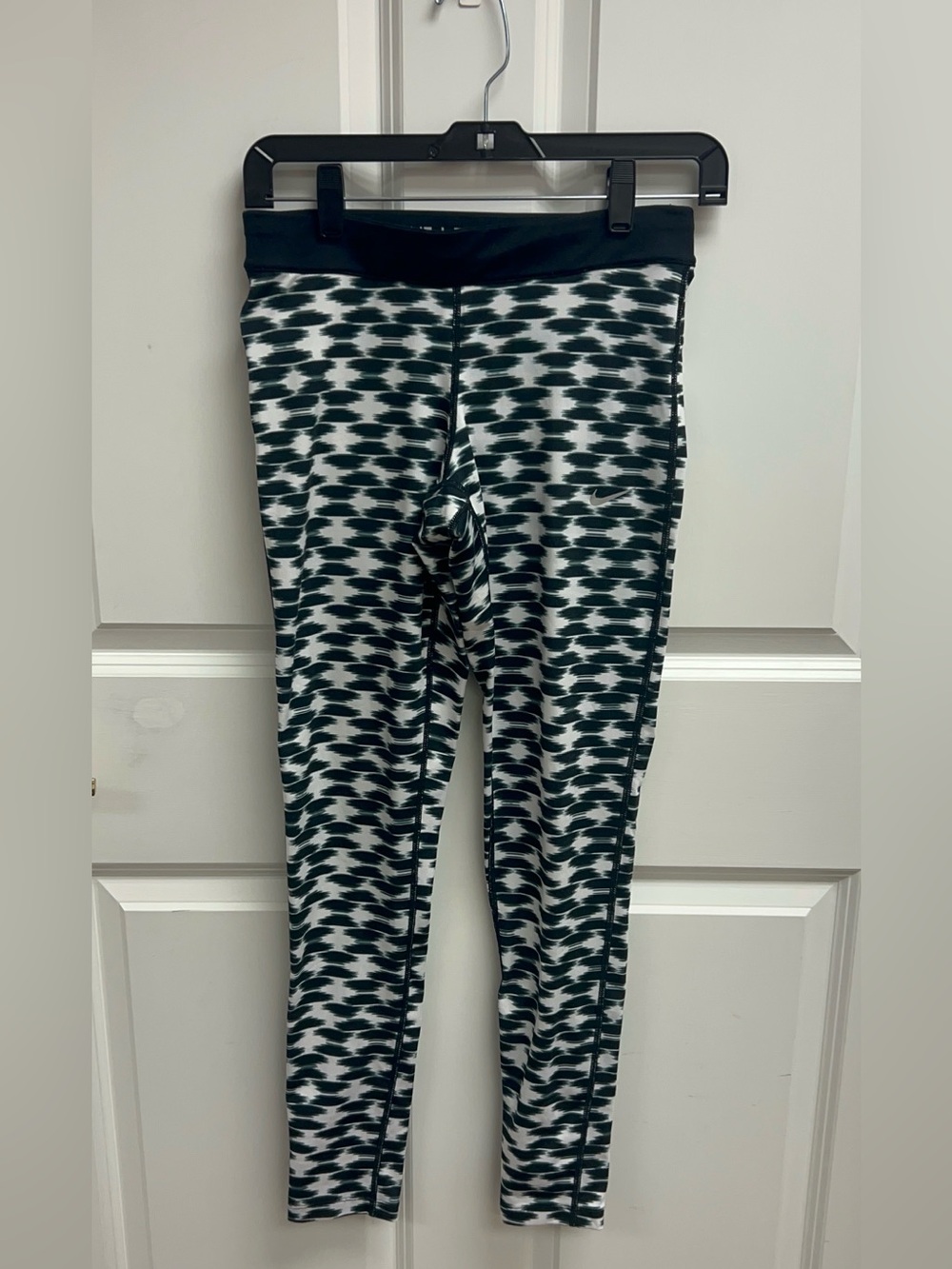 Black & White Patterned Kids Leggings